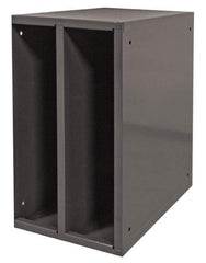 Durham - 1 Shelf, Gray Hydraulic Hose Cabinet - 25" Wide x 25" High x 15" Deep, Steel - Eagle Tool & Supply