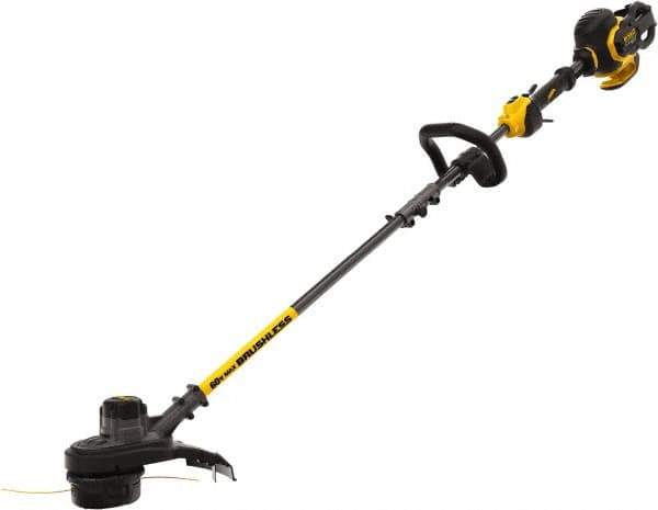 DeWALT - Battery String Trimmer - 15" Cutting Width, 60 Volts - Eagle Tool & Supply