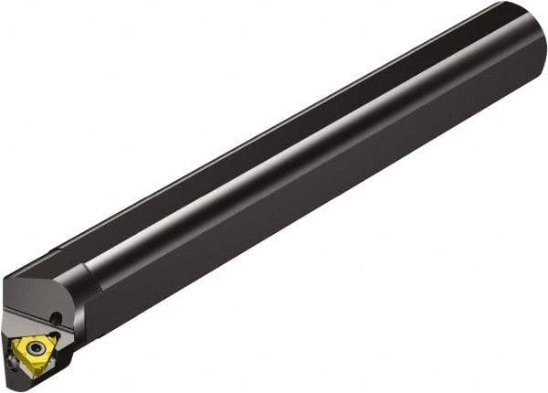 Sandvik Coromant - Internal/External Thread, Right Hand Cut, 1-1/2" Shank Width x 35mm Shank Height Indexable Threading Toolholder - 15" OAL, 266RL-16 Insert Compatibility, 266RKF Toolholder, Series CoroThread 266 - Eagle Tool & Supply