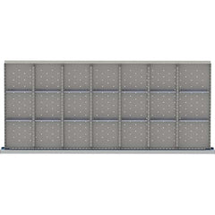 LISTA - 21-Compartment Drawer Divider Layout for 3.15" High Drawers - Eagle Tool & Supply