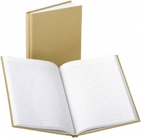 Boorum & Pease - 96 Sheet, 5-7/8 x 9", Memo Book (Side Bound) - Tan - Eagle Tool & Supply