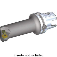 Kennametal - Left Hand Cut, 50mm Min Bore Diam, Size KM50 Modular Boring Cutting Unit Head - 4.7244" Max Bore Depth, Through Coolant, Compatible with CN.. - Eagle Tool & Supply