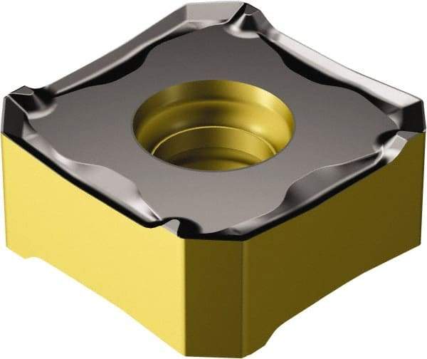 Sandvik Coromant - 345R1305 KL Grade 3330 Carbide Milling Insert - TiCN/Al2O3/TiN Finish, 5.6mm Thick, 13mm Inscribed Circle - Eagle Tool & Supply