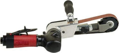 Chicago Pneumatic - 1 x 18 Inch, 22,000 RPM Air Belt Sander - 0.75 Hp, 1/4 Inch Inlet, 7.95 CFM Air Consumption, Rear Exhaust - Eagle Tool & Supply