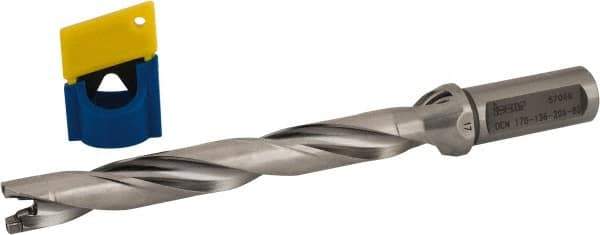 Iscar - 17mm to 17.9mm Diam, 8xD, 136mm Max Depth, 20mm Shank Diam, 212.9mm OAL, Replaceable-Tip Drill - FCP, ICK, ICK-2M, ICM, ICN, ICP, iCP-2M Insert, 17 Seat Size, 44499978 Toolholder, Series SumoCham - Eagle Tool & Supply