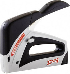 Arrow - Manual Staple Gun - 150 Lb Capacity, Gray & Black, Aluminum Body - Eagle Tool & Supply