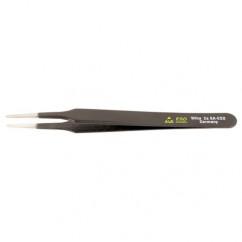 2A SA FLAT ROUND TWEEZERS - Eagle Tool & Supply