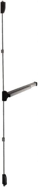 Falcon - Nonhanded, Surface Vertical Rod - Aluminum Finish, 30 to 36" Door Width, Grade 1 - Eagle Tool & Supply