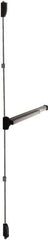 Falcon - Nonhanded, Surface Vertical Rod - Aluminum Finish, 30 to 36" Door Width, Grade 1 - Eagle Tool & Supply