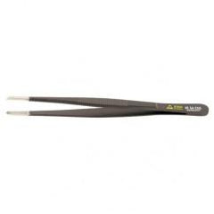 UNIV BLUNT SERR TWEEZERS - Eagle Tool & Supply