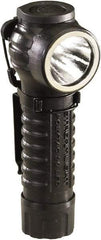 Streamlight - White LED Bulb, 170 Lumens, Right Angle Flashlight - Black Plastic Body, 2 CR123A Lithium Batteries Included - Eagle Tool & Supply