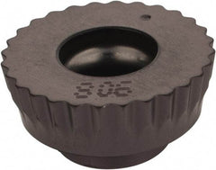 Iscar - RCMW1607 FPW Grade IC908 Carbide Milling Insert - TiAlN Finish, 0.197" Thick, 16mm Inscribed Circle - Eagle Tool & Supply