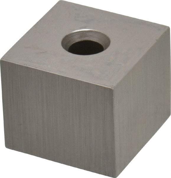 Mitutoyo - 0.8" Square Steel Gage Block - Accuracy Grade 0, Includes Certificate of Inspection - Eagle Tool & Supply