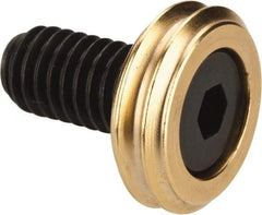 Mitee-Bite - 3/8-16 Screw, 1/4" Clamp Height, 13/16" Clamp Width, Knife Edge Clamps - 0.71" Extension Length, 2,000 Lb Holding Force, Steel, 8 Clamps - Eagle Tool & Supply