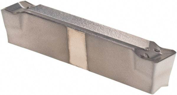 Walter - 3E400N03GX CE4 Grade WSM33S, 4mm Cutting Width Carbide Grooving Insert - Neutral, 0.3mm Corner Radius, TiAlN/Al2O3/ZrCN Finish - Eagle Tool & Supply