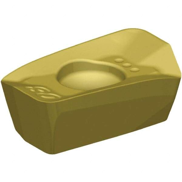 Kennametal - EP0708 GE Grade KCPM40 Carbide Milling Insert - TiAlN/AlCrN Finish, 0.1102" Thick, 1/32" Corner Radius - Eagle Tool & Supply