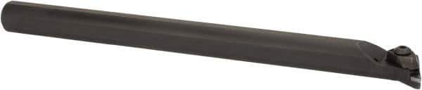 Hertel - IPL.5., A-IKQC Internal Right Hand Indexable Profiling Toolholder - 1/2" Shank Width, 8" Long, Steel, Through Coolant - Eagle Tool & Supply