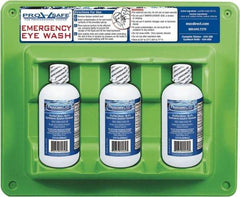 PRO-SAFE - 8 oz, Disposable Eyewash Triple Station - Approved by FDA - Eagle Tool & Supply