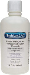 PRO-SAFE - 32 oz, Disposable Eyewash Single Refill Station - Approved by FDA - Eagle Tool & Supply