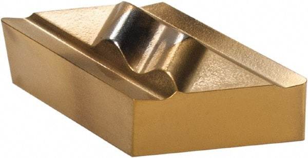 Hertel - IPR131, HC335 Grade Carbide Profiling Insert - TiN Finish, 8° Relief Angle, Parallelogram, 3/16" Thick, 0.015" Corner Radius - Eagle Tool & Supply