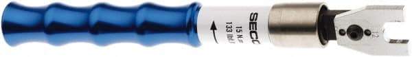 Seco - 10mm Hex Slotted Drive, Torque Wrench for Indexable Milling Head - Minimaster Plus Series - Eagle Tool & Supply