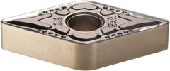 Walter - DNMG432 NMS Grade WSM10 Carbide Turning Insert - TiAlN/Al2O3/ZrCN Finish, 55° Diamond, 1/2" Inscr Circle, 3/16" Thick, 1/32" Corner Radius - Eagle Tool & Supply