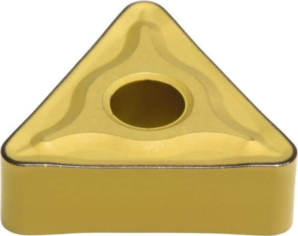 Sumitomo - TNMG433 EMX Grade AC830P Carbide Turning Insert - Al2O3 Finish, 60° Triangle, 1/2" Inscr Circle, 3/16" Thick, 3/64" Corner Radius - Eagle Tool & Supply
