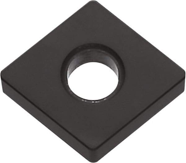 Kyocera - CNGA432 Grade KA30 Ceramic Turning Insert - Al2O3 Finish, 80° Diamond, 1/2" Inscr Circle, 3/16" Thick, 1/32" Corner Radius - Eagle Tool & Supply