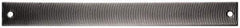 PFERD - 12" Long, Second Cut, Flat American-Pattern File - Curved Cut, 0.38" Overall Thickness, Flexible - Eagle Tool & Supply