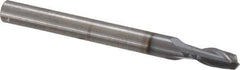 OSG - 5/32", 5/16" LOC, 3/16" Shank Diam, 2" OAL, 2 Flute, Solid Carbide Square End Mill - Single End, TiCN Finish, Spiral Flute, 30° Helix, Centercutting, Right Hand Cut, Right Hand Flute, Series 412 - Eagle Tool & Supply
