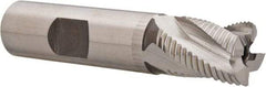 Hertel - 5/8" Diam, Fine Pitch, 3/4" LOC, 4 Flute Cobalt Roughing Square End Mill - Uncoated, 2-7/8" OAL, 5/8" Shank Diam, Single End, 30° Helix - Eagle Tool & Supply