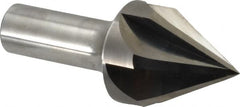 Keo - 1-1/2" Head Diam, 3/4" Shank Diam, 6 Flute 60° Solid Carbide Countersink - Eagle Tool & Supply