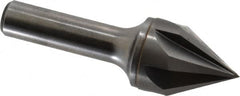 Keo - 1" Head Diam, 1/2" Shank Diam, 6 Flute 60° Solid Carbide Countersink - Eagle Tool & Supply