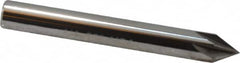 Keo - 1/4" Head Diam, 1/4" Shank Diam, 6 Flute 60° Solid Carbide Countersink - Eagle Tool & Supply