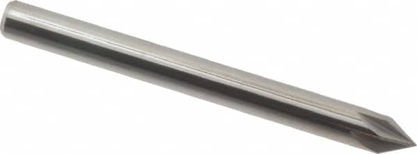Keo - 3/16" Head Diam, 3/16" Shank Diam, 6 Flute 60° Solid Carbide Countersink - Eagle Tool & Supply