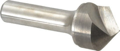 Keo - 1" Head Diam, 1/2" Shank Diam, 1 Flute 100° Solid Carbide Countersink - Eagle Tool & Supply