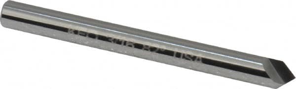 Keo - 3/16" Head Diam, 3/16" Shank Diam, 1 Flute 82° Solid Carbide Countersink - Eagle Tool & Supply