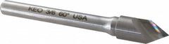 Keo - 3/8" Head Diam, 1/4" Shank Diam, 1 Flute 60° Solid Carbide Countersink - Eagle Tool & Supply
