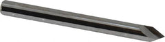 Keo - 3/16" Head Diam, 3/16" Shank Diam, 1 Flute 60° Solid Carbide Countersink - Eagle Tool & Supply