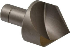 Keo - 1-3/4" Head Diam, 3/4" Shank Diam, 1 Flute 90° Cobalt Countersink - Bright Finish, 3-1/2" OAL, Single End - Eagle Tool & Supply