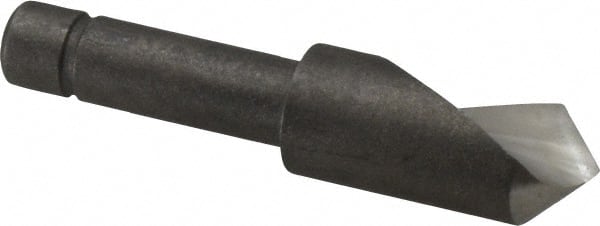 Keo - 3/8" Head Diam, 1/4" Shank Diam, 1 Flute 90° Cobalt Countersink - Eagle Tool & Supply