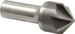 Keo - 1-1/4" Head Diam, 3/4" Shank Diam, 6 Flute 100° Solid Carbide Countersink - Eagle Tool & Supply
