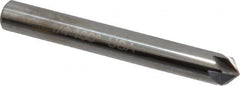 Keo - 1/4" Head Diam, 1/4" Shank Diam, 6 Flute 100° Solid Carbide Countersink - Eagle Tool & Supply