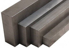 Value Collection - 1 Inch Thick x 2 Inch Wide x 36 Inch Long, 420 ESR Stainless Steel Rectangular Rod - Tolerance:  +0.015/+0.055 Inch Thickness, +0.060/+0.187 Inch Wide, +0.125/+0.375 Inch Length - Eagle Tool & Supply