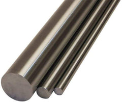 Made in USA - 1-1/2" Diam x 1' Long, 4140P Steel Round Rod - Ground and Polished, Pre-Hardened, Alloy Steel - Eagle Tool & Supply