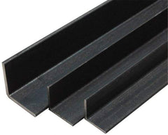 Made in USA - Low Carbon Steel, 1/8 Inch Thick Wall, Angle Iron - 2 Inch Wide x 2 Inch High x 80 Inch Long - Eagle Tool & Supply