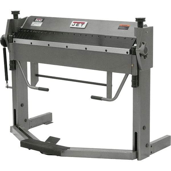 Jet - 50 Inch Bending Length, Bench Machine Box and Pan Brake - Eagle Tool & Supply