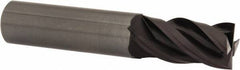 OSG - 3/4", 1-1/2" LOC, 3/4" Shank Diam, 4" OAL, 4 Flute, Solid Carbide Square End Mill - Single End, EXO Finish, Spiral Flute, Variable° Helix, Centercutting, Right Hand Cut, Right Hand Flute, Series 2050 - Eagle Tool & Supply