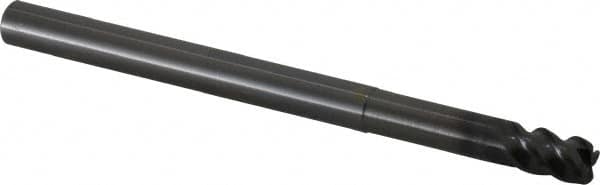 OSG - 8mm Diam 4 Flute Solid Carbide 1mm Corner Radius End Mill - Eagle Tool & Supply