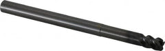 OSG - 8mm Diam 4 Flute Solid Carbide 1mm Corner Radius End Mill - Eagle Tool & Supply